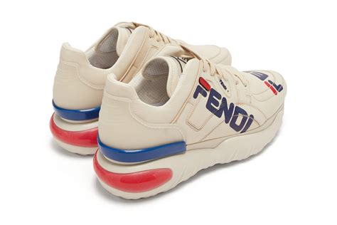 fendi e fila collaborazione|fila co-branding.